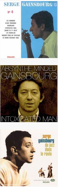 Gainsbourg - platnice albumov
